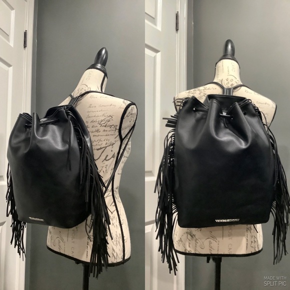Victoria's Secret Handbags - VICTORIA SECRET‎ FRINGED BACKPACK